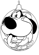 Disegni di Natale: palline di natale