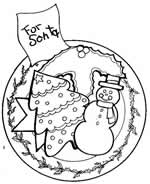 Disegni di Natale: palline di natale